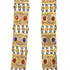 Very fine necklace, Yomut tribe, 56 x 15 cms - The Nomads Tent